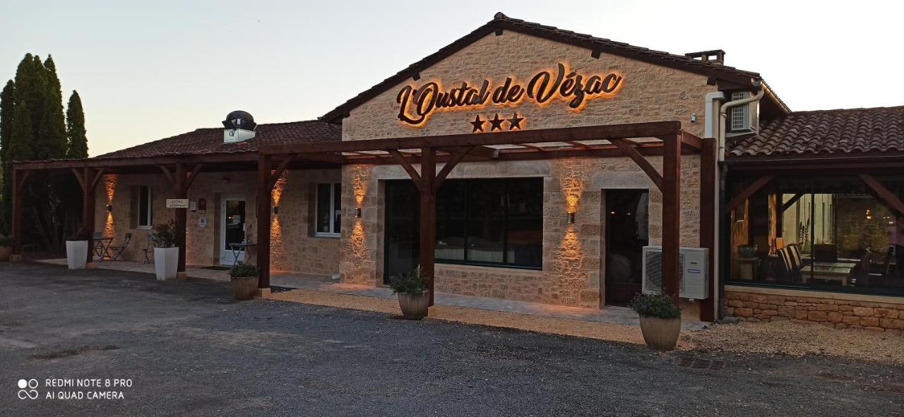 L'Oustal De Vezac Vézac Exterior foto