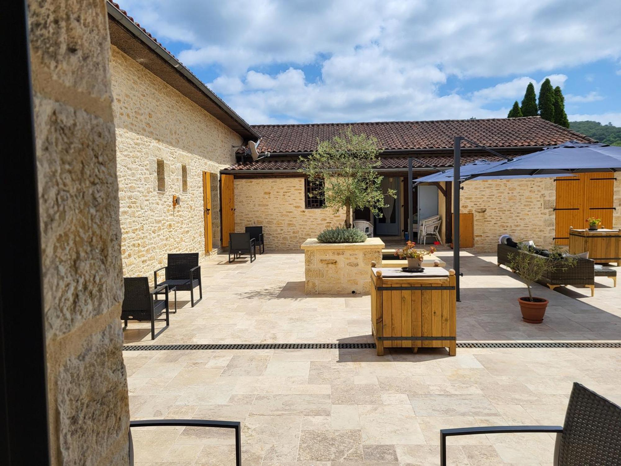 L'Oustal De Vezac Vézac Exterior foto