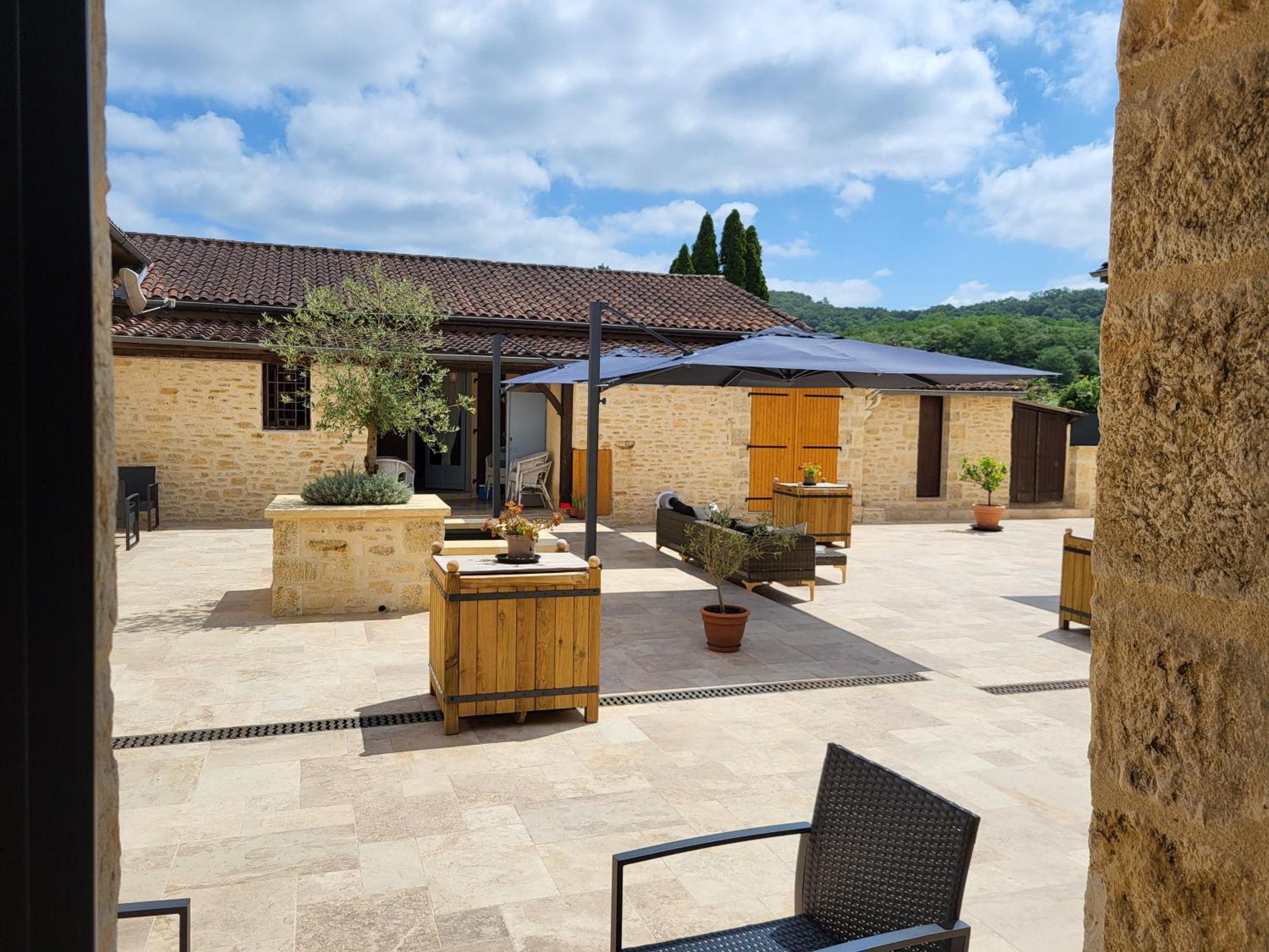 L'Oustal De Vezac Vézac Exterior foto